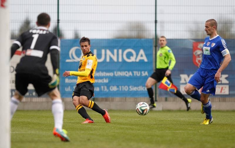 Football. I Liga. Pogon Siedlce - GKS Katowice. 27.08.2015