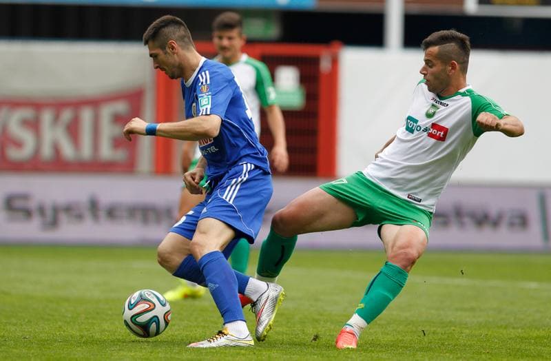 Football. Piast Gliwice. Press Conference. 28.06.2015