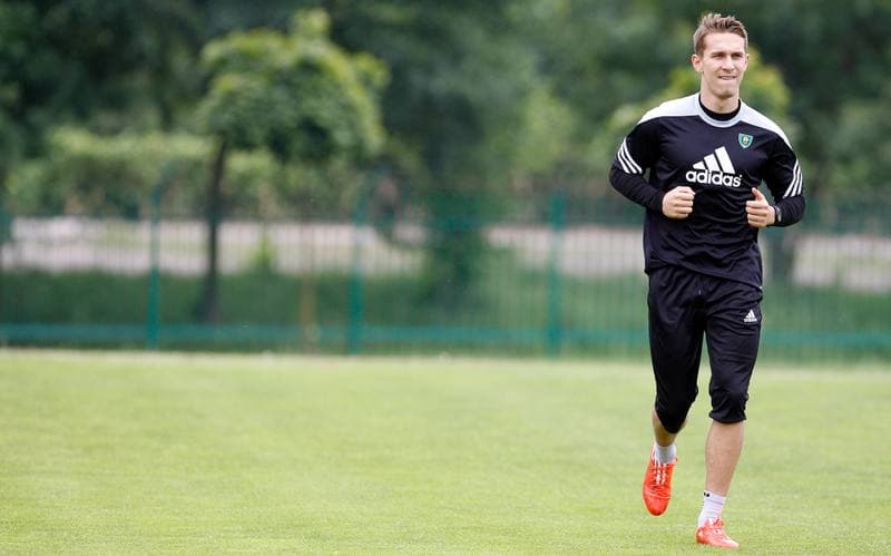 Football. GKS Katowice. Training. 16.07.2015