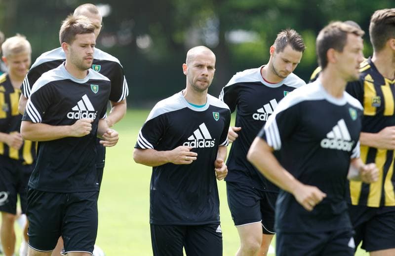 Football. GKS Katowice. Training. 16.07.2015