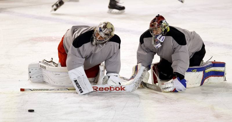 Ice Hockey. Poland national team. Training. 04.11.2015