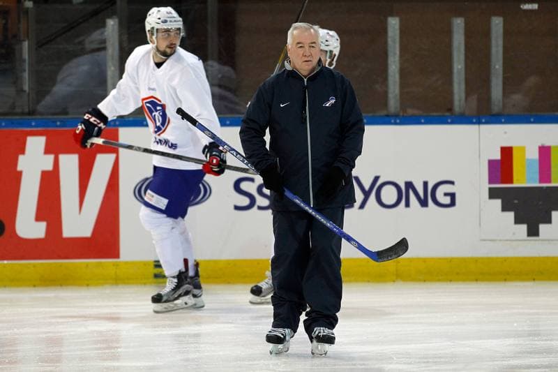 Ice Hockey. France. Training. 15.12.2015