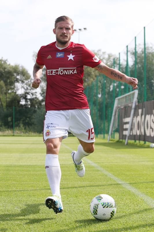 Football. Wisla Krakow. Photo Session. 03.08.2016