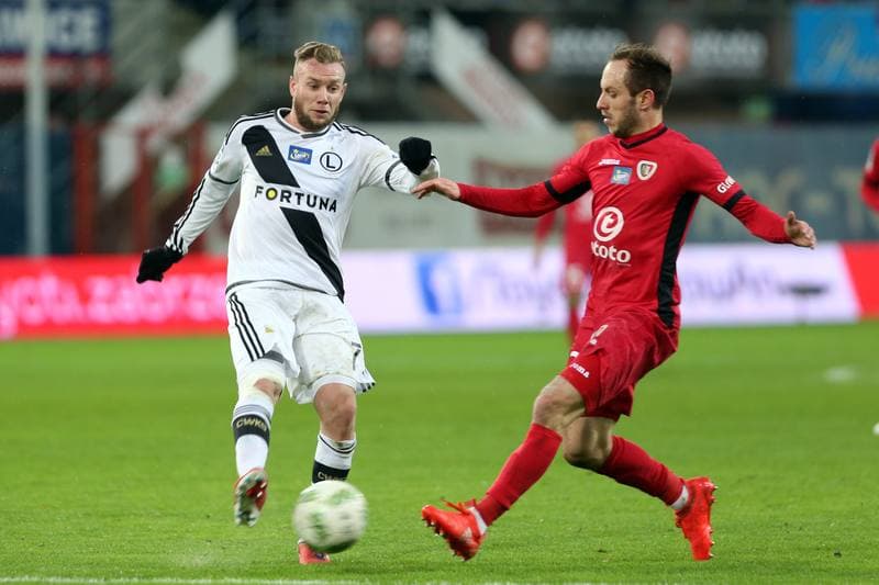 Football. Lotto Ekstraklasa. Piast Gliwice - Legia Warsaw. 11.12.2016