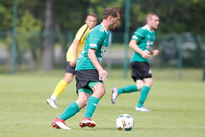 Football. Sparing. GKS Katowice - Gwarek Tarnowskie Gory. 14.07.2018