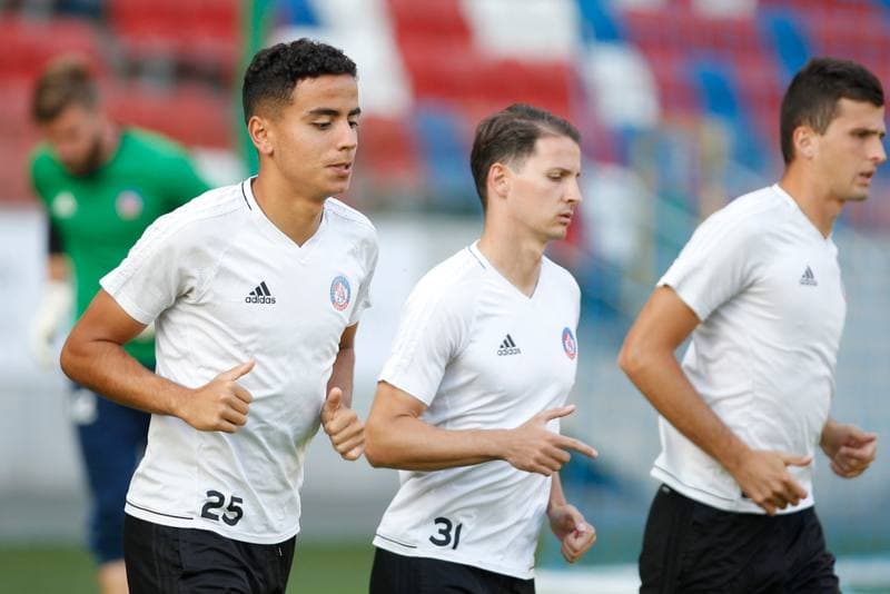 Football. AS Trencin. Training. 25.07.2018
