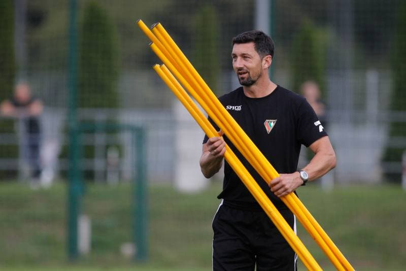 Football. Zaglebie Sosnowiec. Training. 06.09.2018