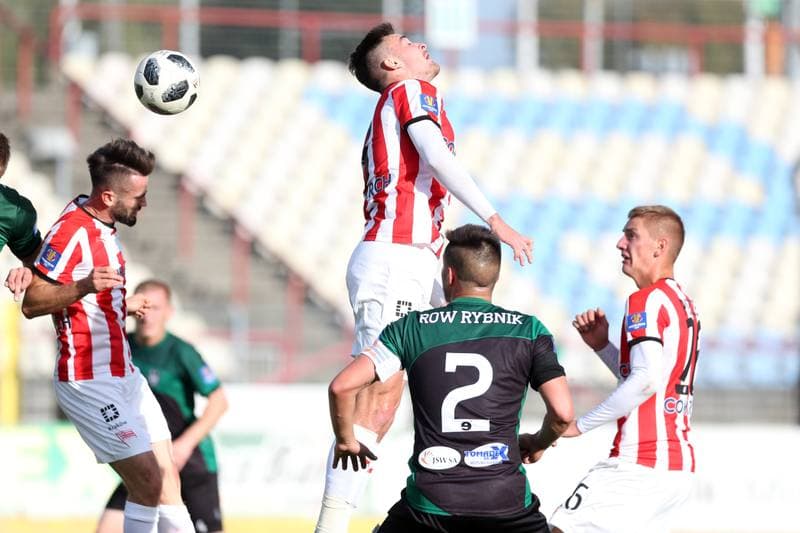 Football. Polish Cup. ROW 1964 Rybnik - Cracovia Krakow. 26.09.2018