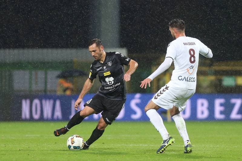 Football. Fortuna I Liga. GKS Katowice - Garbarnia Krakow. 23.10.2018