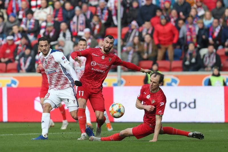 Football. Lotto Ekstraklasa. Gornik Zabrze - Zaglebie Sosnowiec. 23.02.2019