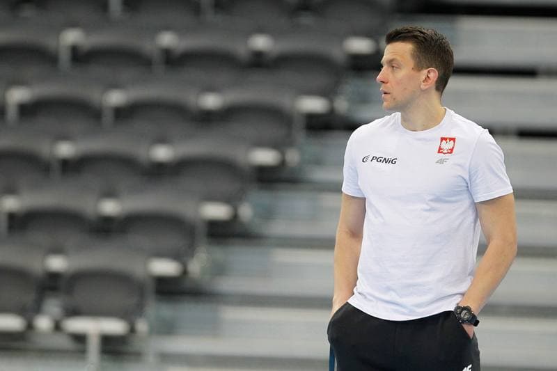 Handball. Poland national team. Training. 09.04.2019