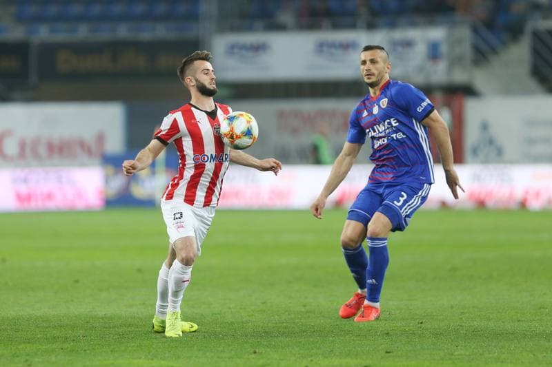 Football. Lotto Ekstraklasa. Piast Gliwice - Cracovia Krakow. 26.04.2019