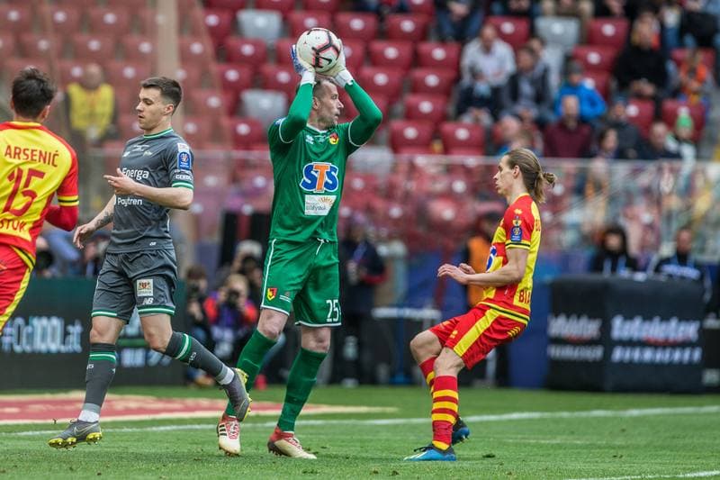 Football. Polish Cup. Jagiellonia Bialystok - Lechia Gdansk. 02.05.2019