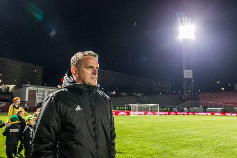 Football. Fortuna I Liga. GKS 1962 Jastrzebie - LKS Lodz. 04.05.2019