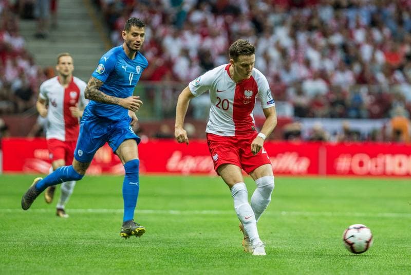 Football. Euro 2020 Qualifiers. Poland - Israel. 10.06.2019