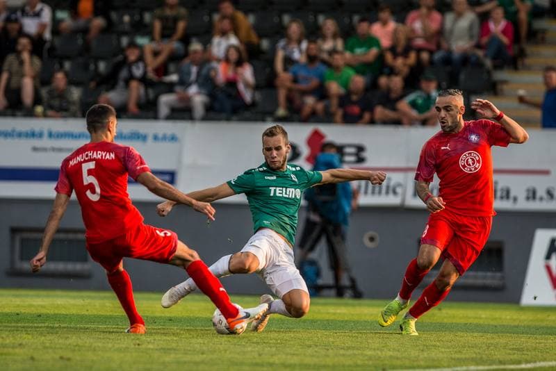 Football. UEFA Europa League. FK Jablonec - FC Pyunik Yerevan. 01.08.2019
