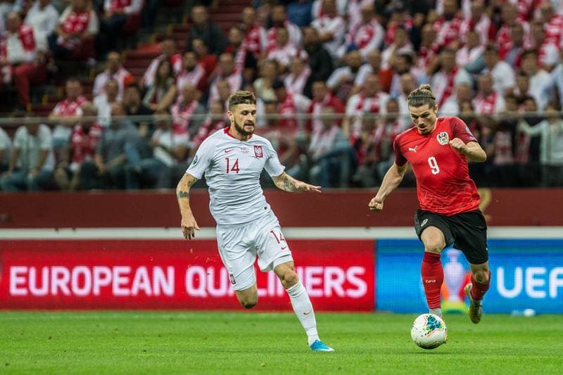 Football. Euro 2020 Qualifiers. Poland - Austria. 09.09.2019