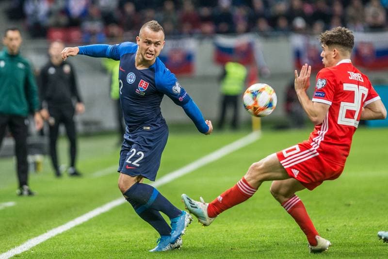 Football. Euro 2020 Qualifiers. Slovakia - Wales. 10.10.2019