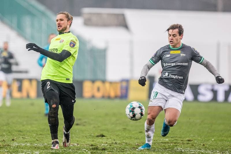 Football. Fortuna Puchar Polski. Puszcza Niepolomice - Lechia Gdansk. 09.02.2021
