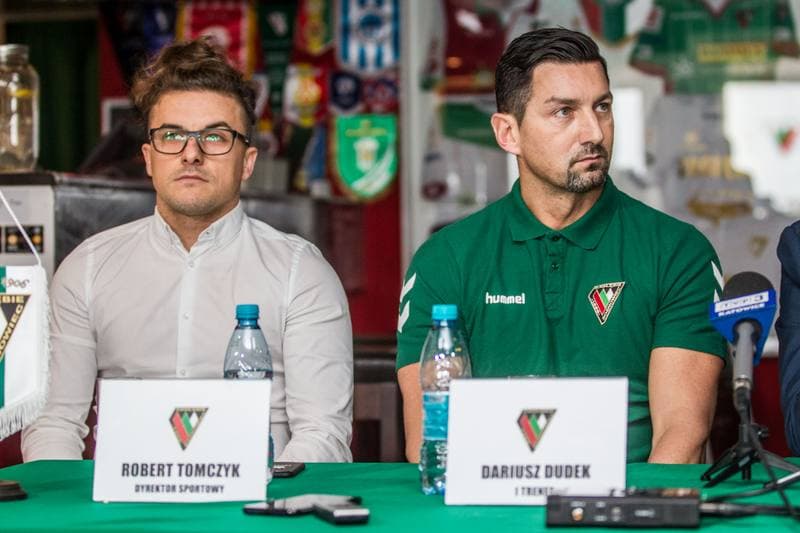Football. Zaglebie Sosnowiec. Press Conference. 14.01.2020