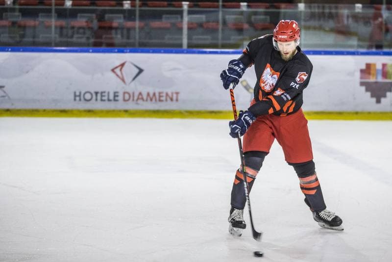 Ice Hockey. Poland national team. Training. 13.04.2021