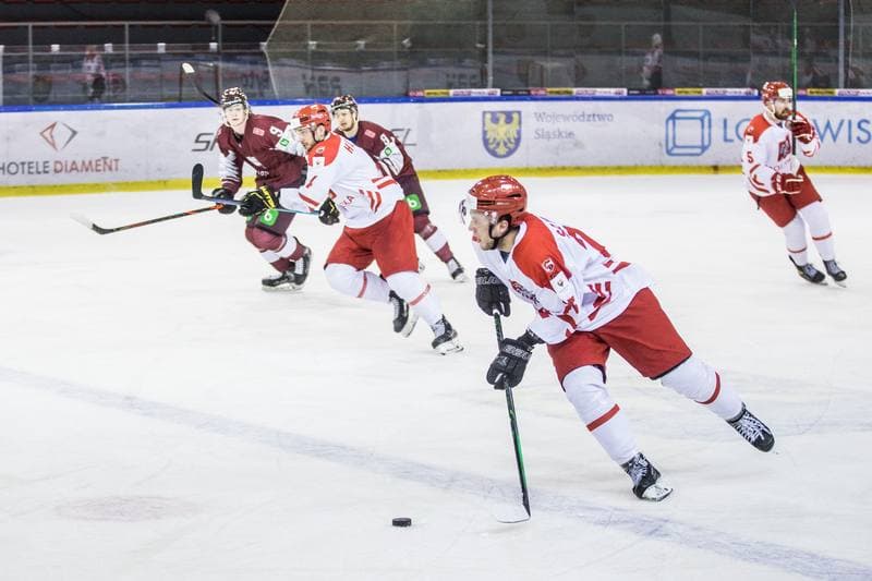 Ice Hockey. Three Seas Tournament. Poland - Latvia. 21.04.2021
