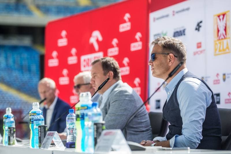 Athletics. Orlen Memorial Janusz Kusocinski. Press Conference. 24.08.2020