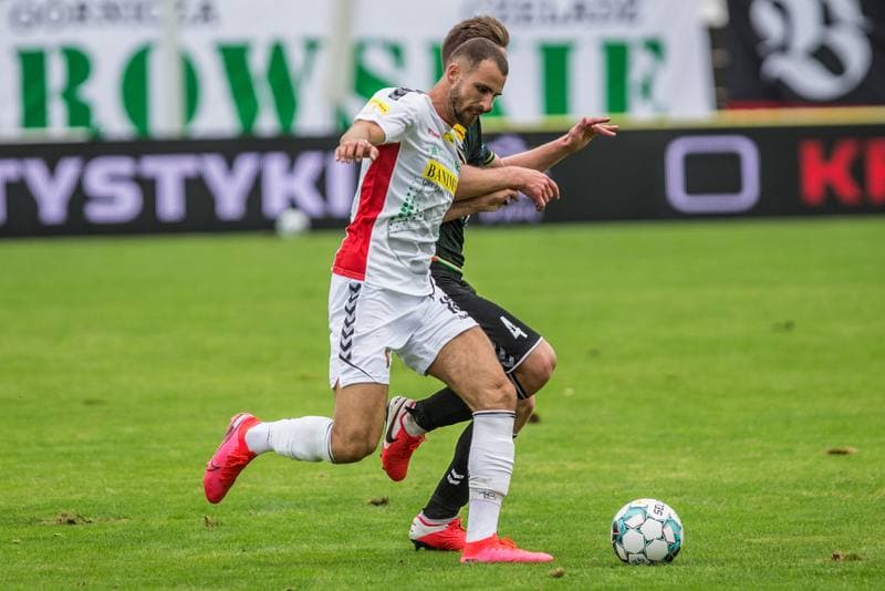 Football. Fortuna I Liga. Zaglebie Sosnowiec - GKS Tychy. 06.09.2020