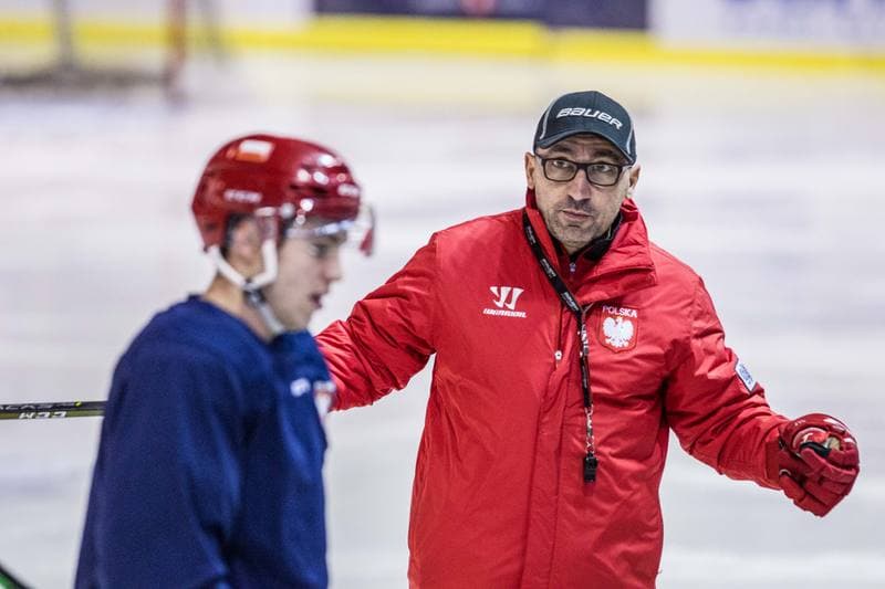 Ice Hockey. Poland national team. Training. 14.12.2020