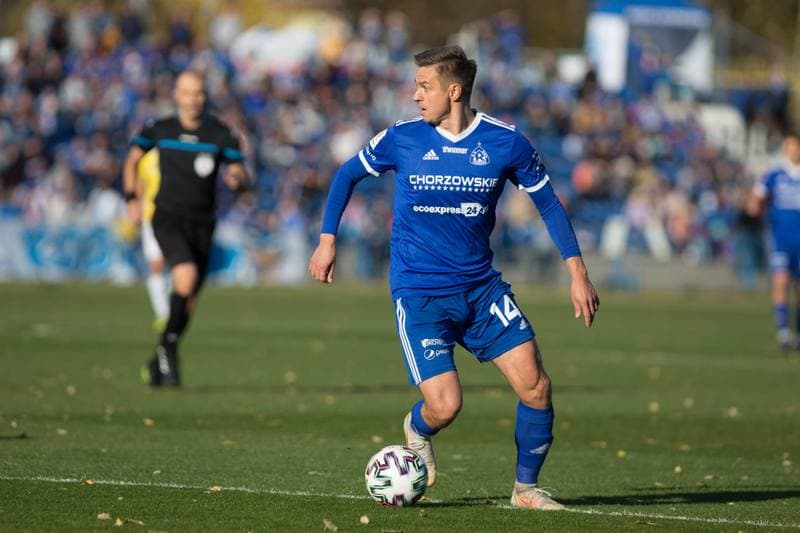 Football. eWinner II liga. Ruch Chorzow - Olimpia Elblag. 30.10.2021