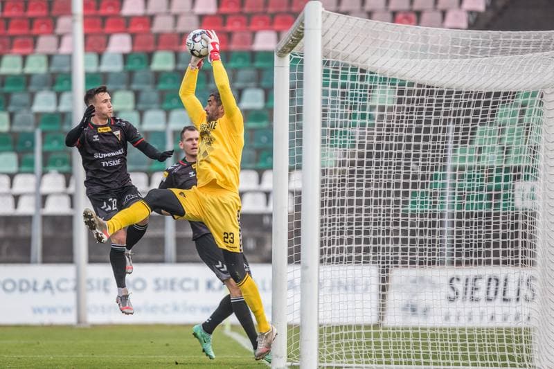 Football. Sparing. Zaglebie Sosnowiec - GKS Tychy. 13.11.2021