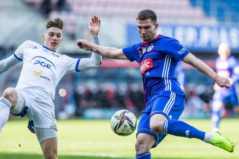 Football. PKO BP Ekstraklasa. Piast Gliwice - Stal Mielec. 07.03.2021