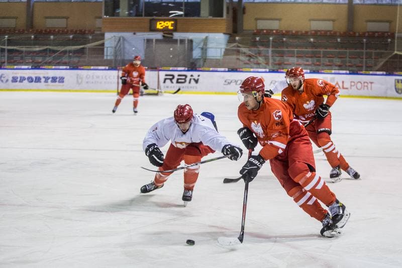 Ice Hockey. Poland national team. Training. 13.04.2021