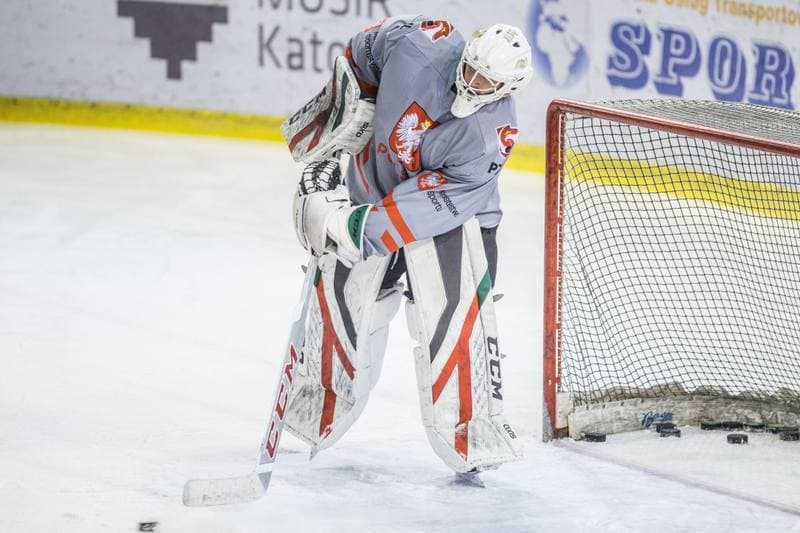 Ice Hockey. Poland national team. Training. 15.04.2021