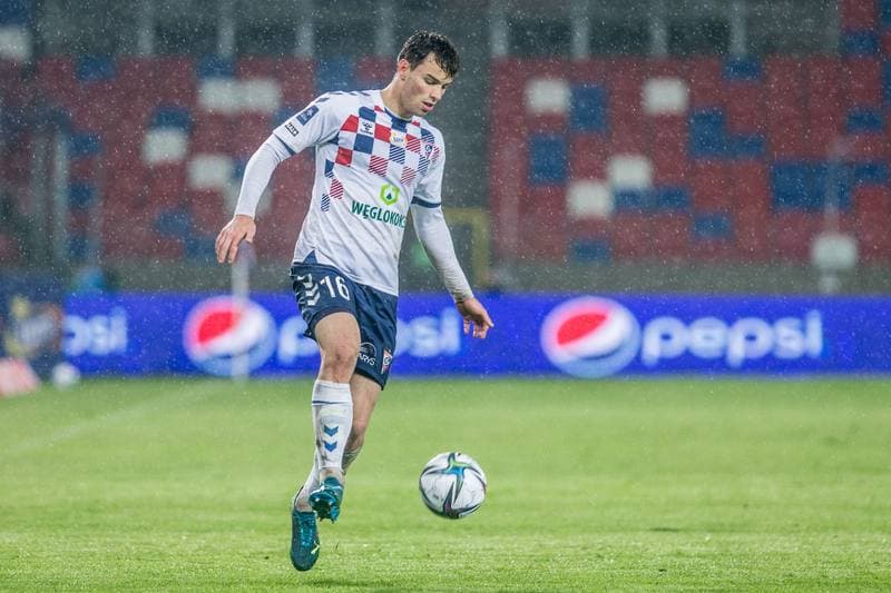 Football. PKO BP Ekstraklasa. Gornik Zabrze - Slask Wroclaw. 16.04.2021