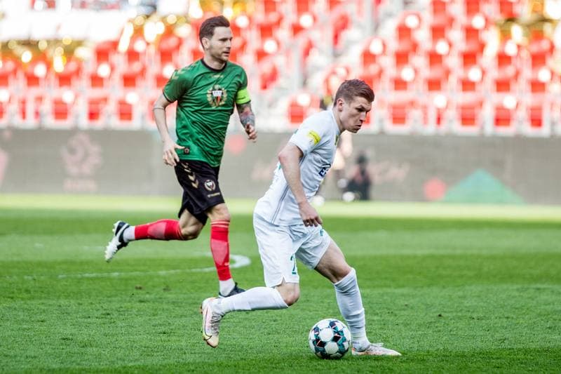 Football. Fortuna I Liga. GKS Tychy - Radomiak Radom. 20.04.2021