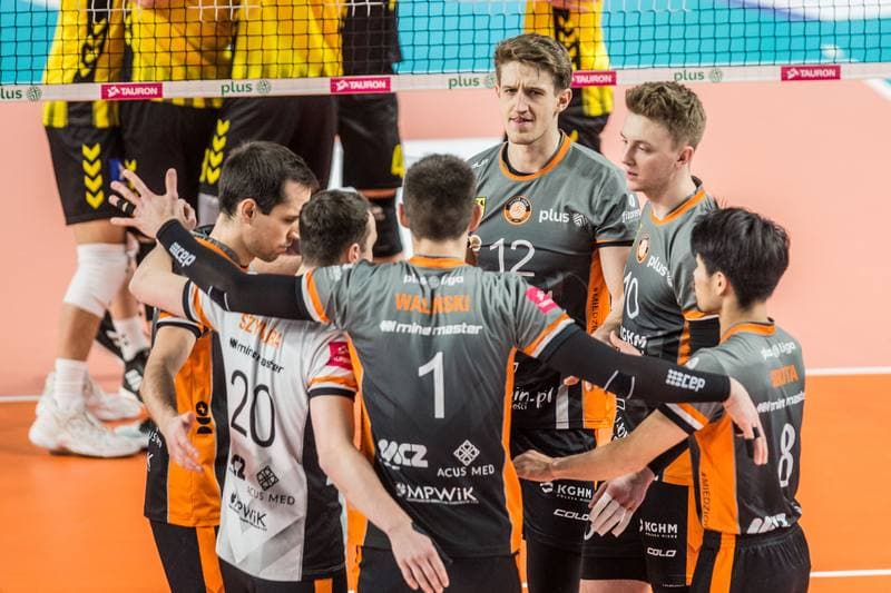 Volleyball. PlusLiga. GKS Katowice - Cuprum Lubin. 06.02.2022