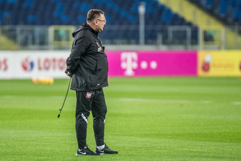 Football. Poland national team. Training. 21.03.2022