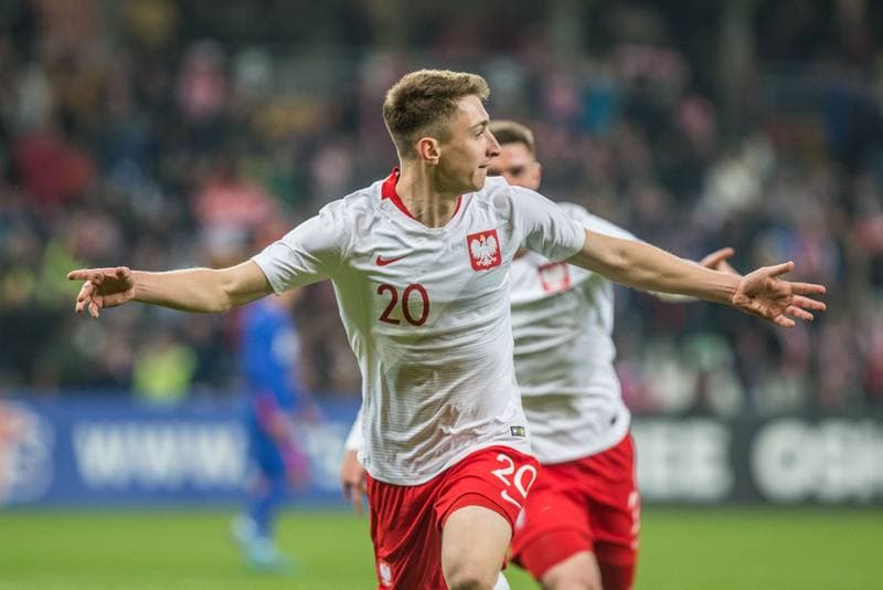 Football. UEFA Elite League. Poland - England. 25.03.2022