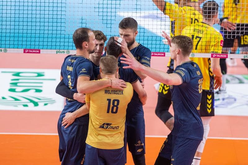 Volleyball. PlusLiga. GKS Katowice - Projekt Warszawa. 04.10.2022