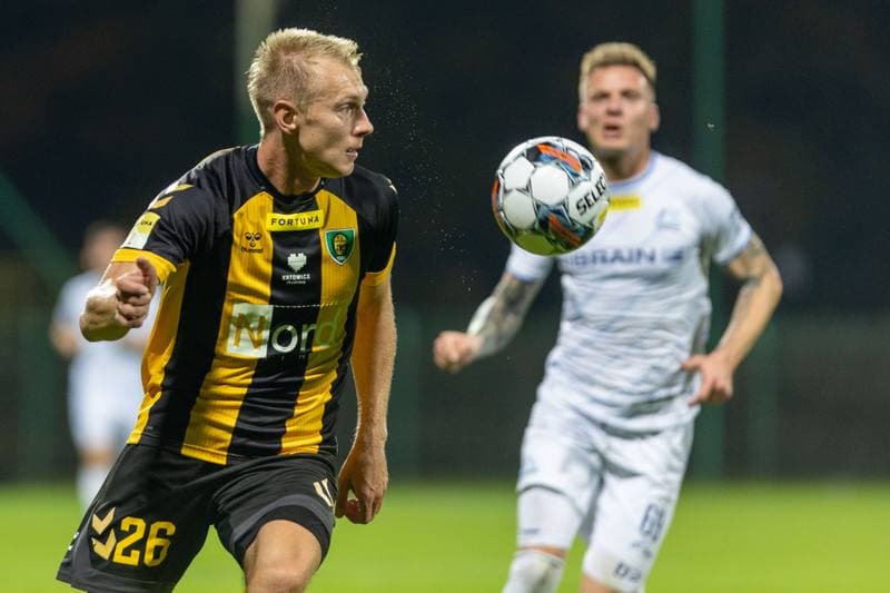Football. Fortuna I Liga. GKS Katowice - Stal Rzeszow. 24.10.2022