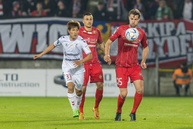 Football. PKO BP Ekstraklasa. Gornik Zabrze - Widzew Lodz. 28.10.2022