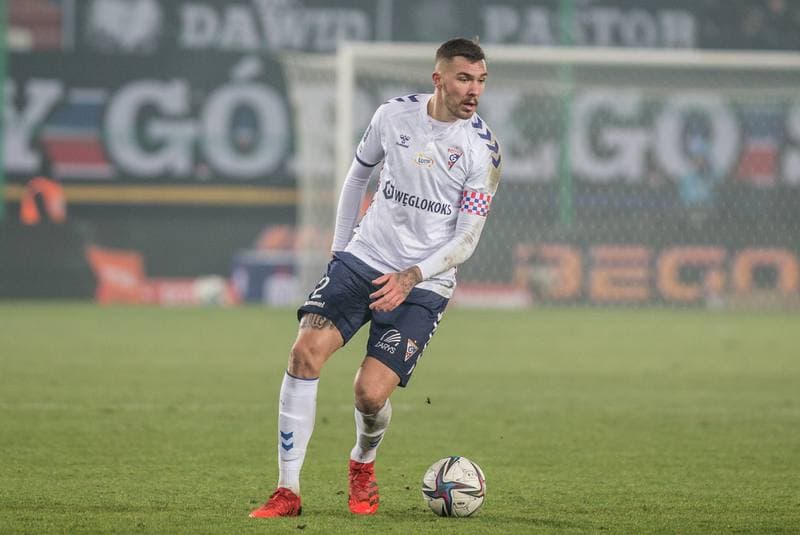 Football. PKO BP Ekstraklasa. Gornik Zabrze - Pogon Szczecin. 12.12.2021