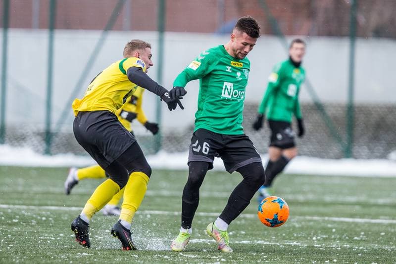 Football. Sparing. GKS Katowice - GKS Jastrzebie. 22.01.2022