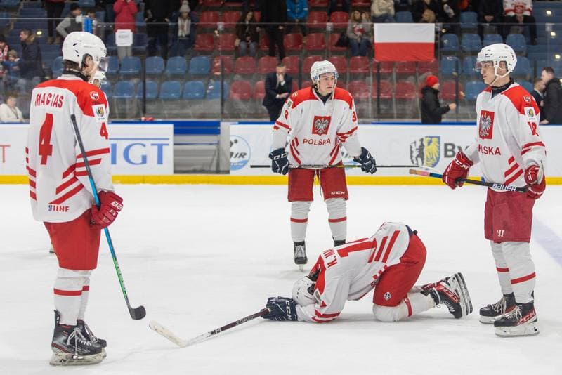 Ice Hockey. U20 World Championship Division 1B. Ukraine - Poland. 12.12.2022