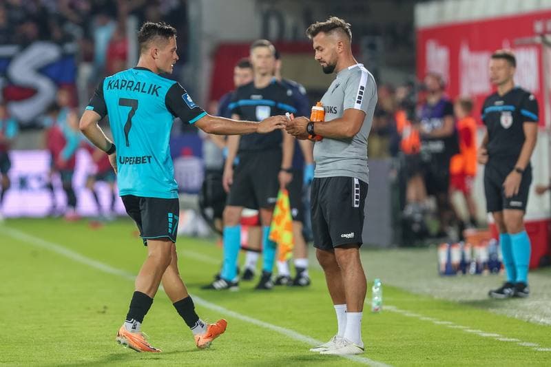 Football. PKO BP Ekstraklasa. Gornik Zabrze - Widzew Lodz. 18.08.2023