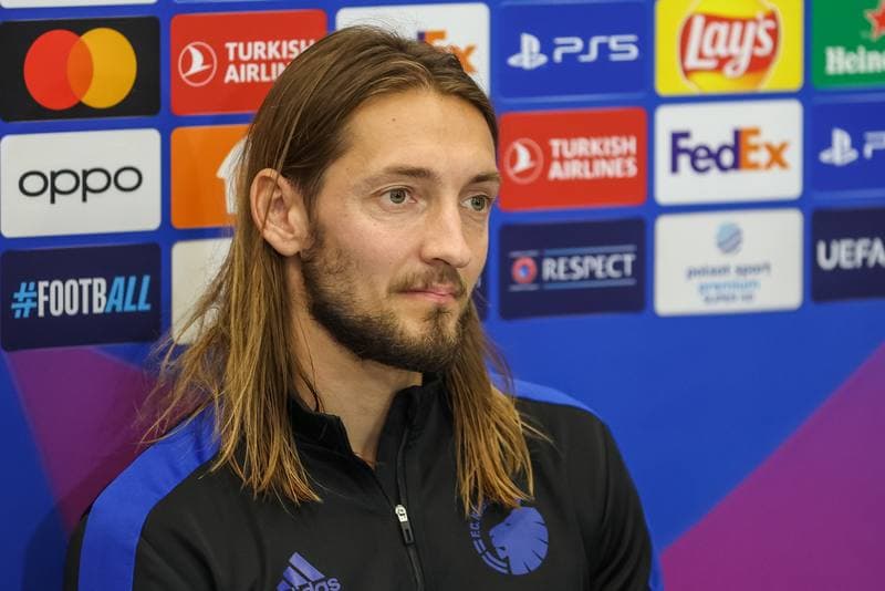 Football. FC Copenhagen. Press Conference. 21.08.2023