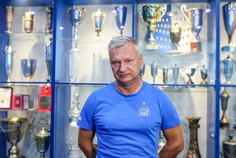 Football. Ruch Chorzow. Press Conference. 24.08.2023