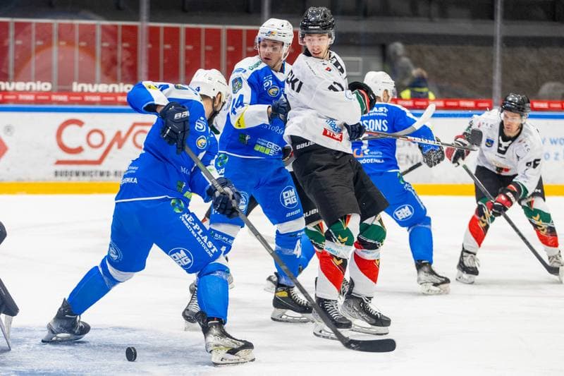 Ice Hockey. Polska Hokej Liga. GKS Tychy - Re-Plast Unia Oswiecim. 23.11.2022