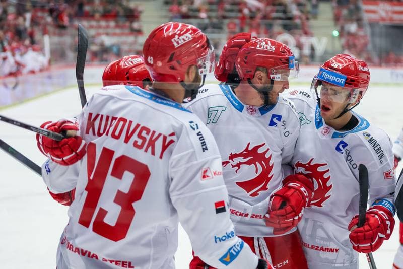 Ice Hockey. Tipsport Extraliga. Ocelari Trinec - Bily Tygri Liberec. 21.09.2023